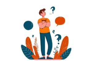 the guy thinks about his values