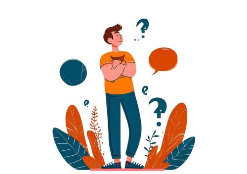 the guy thinks about his values